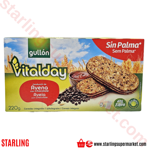 GULLON VITALDAY SANDVIC CIK.PARCALI 5x44 G