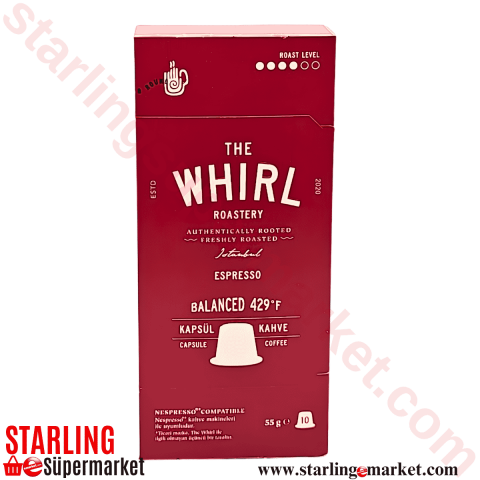 THE WHIRL ESPRESSO MEDIUM KAPSUL 10 LU