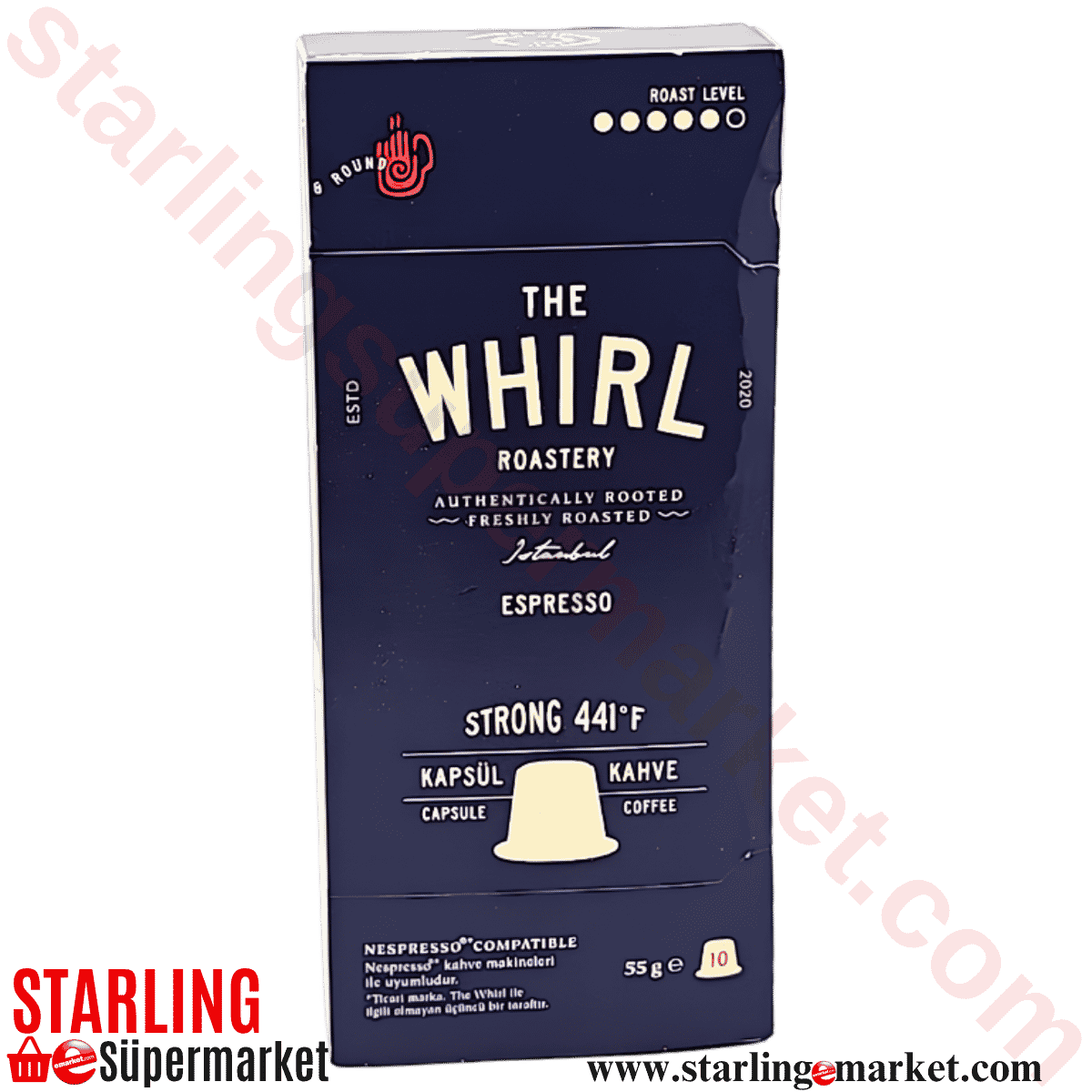 THE WHIRL ESPRESSO DARK KAPSUL 10 LU