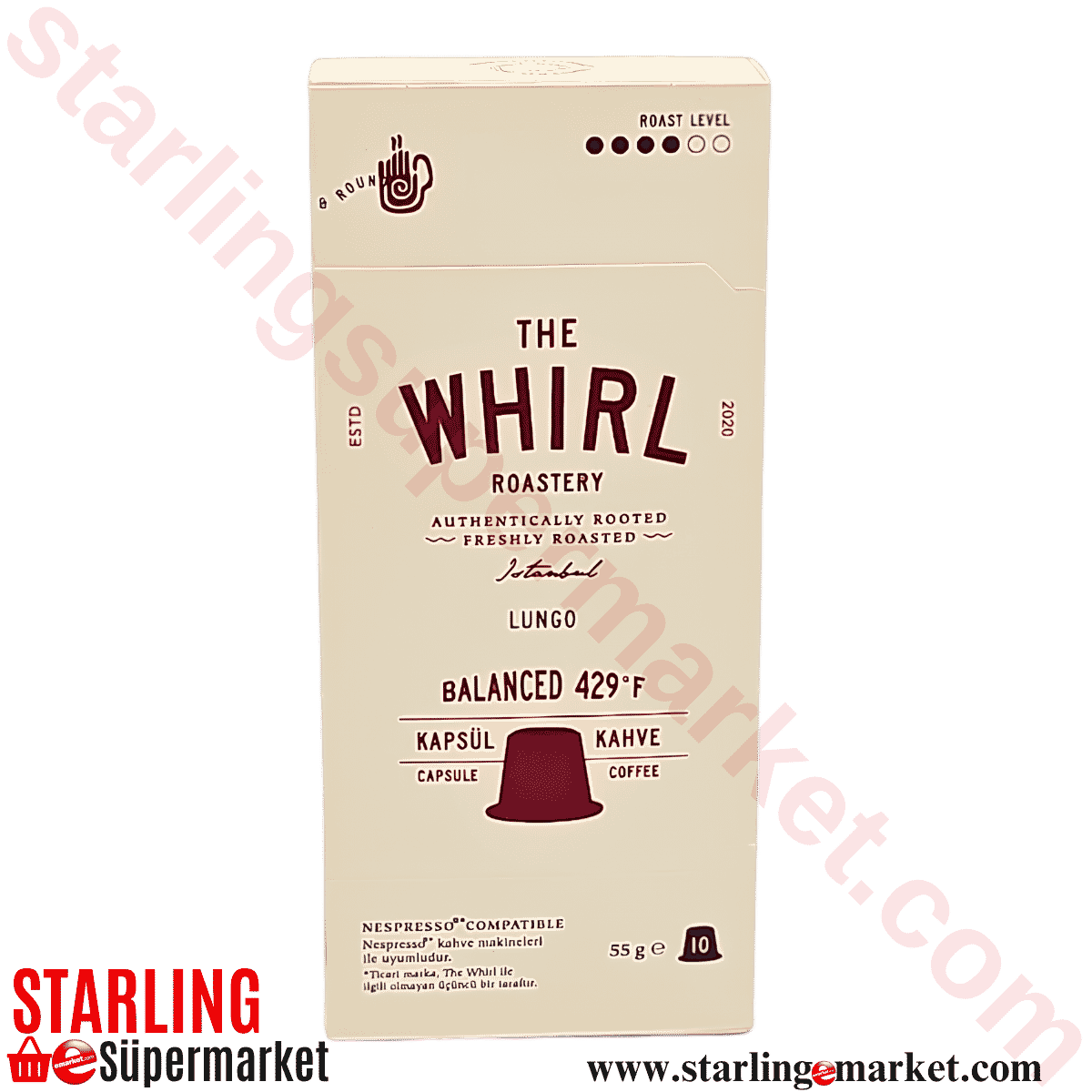 THE WHIRL LUNGO MEDIUM KAPSUL 10 LU