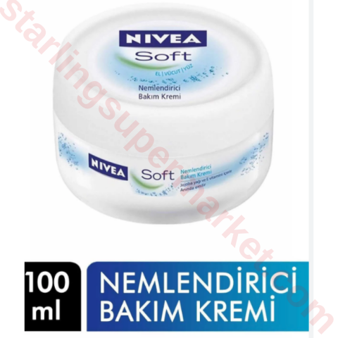 NIVEA SOFT EL KREMI 100 ML