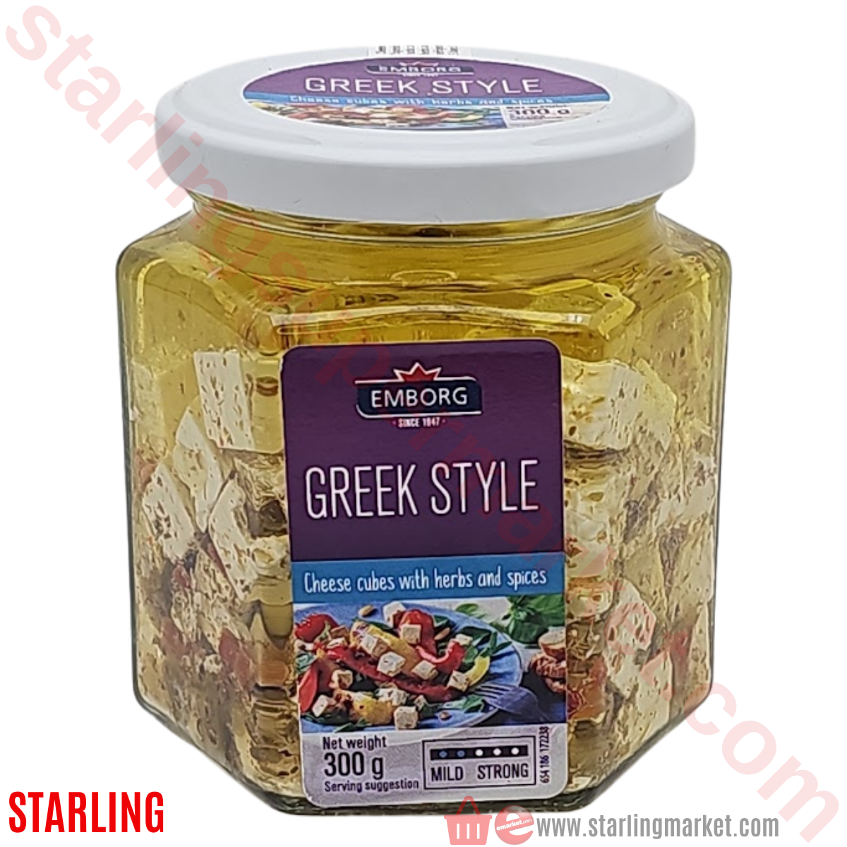 EMBORG PEYNIR FETTA BAHARATLI 300 G