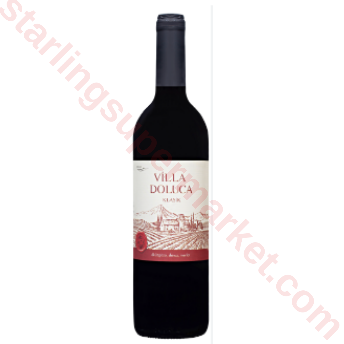 VILLA DOLUCA KLASIK KIRMIZI 75 CL
