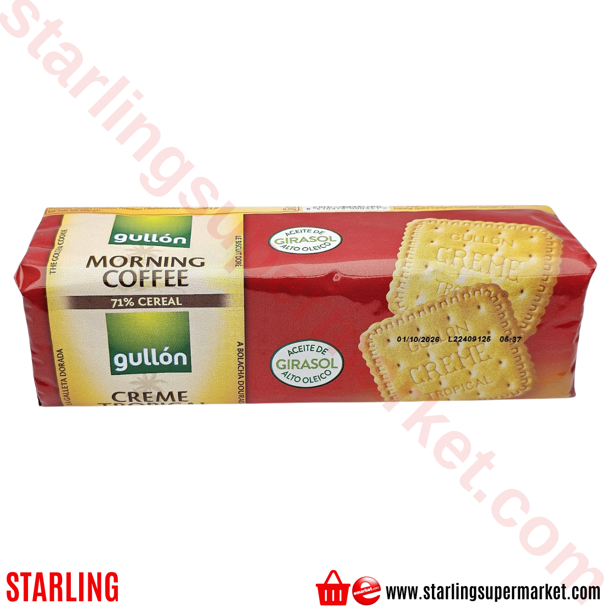 GULLON BISKUVI TROPICAL MORN COFFEE 200 G