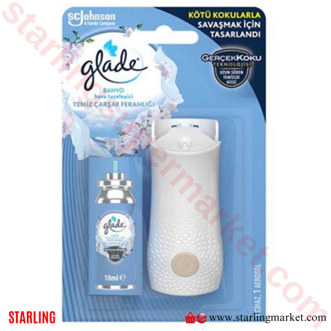 GLADE ODA KOKUSU BANYO CIHAZ+YEDEK CARSAF FE 10 ML