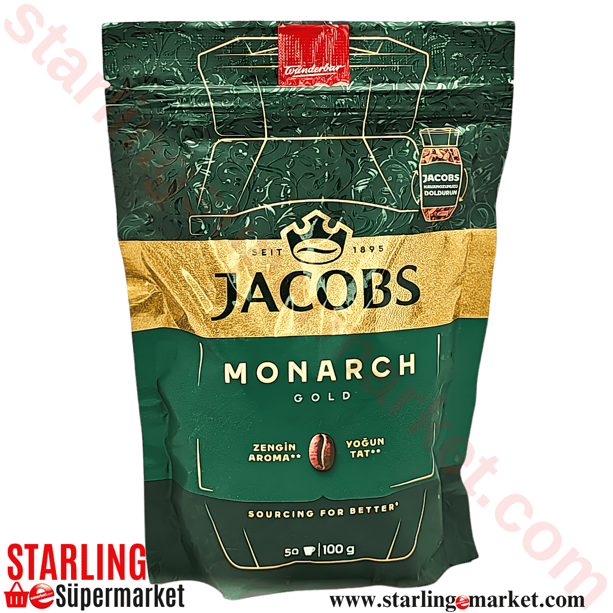 JACOBS MONARCH GOLD KAHVE EKO PAKET 100 G