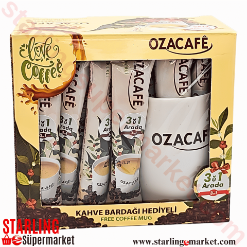 OZA KAHVE 3IN1 20*16 G KUPA BARDAK HEDIYELI