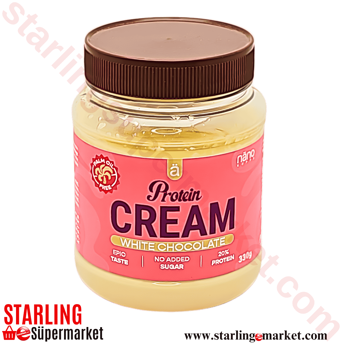 NANO SUPPS PROTEIN CREAM WHITE CIKOLATA 330 G