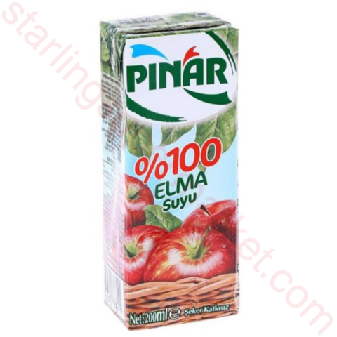 PINAR MEYVE SUYU ELMA 200 ML