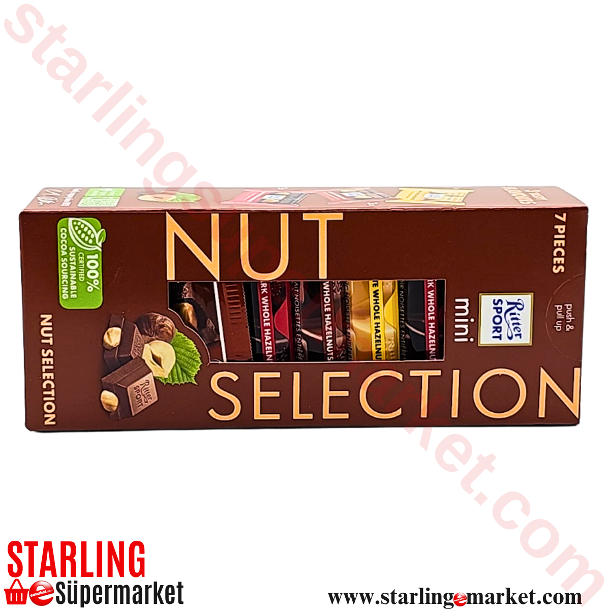 RITTER SPORT MINI TOWERS NUT SELECTION  116 G