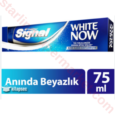 SIGNAL DIS MACUNU ANINDA BEYAZ 75 ML