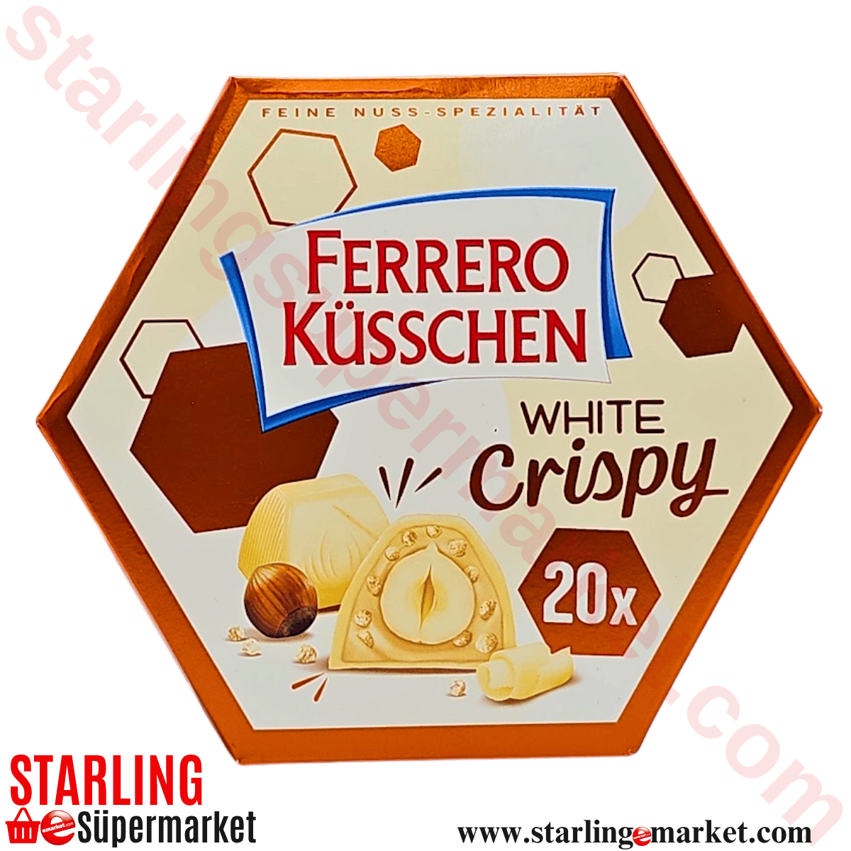 FERRERO CIKOLATA KUSSCHEN WHITE T20 172 G