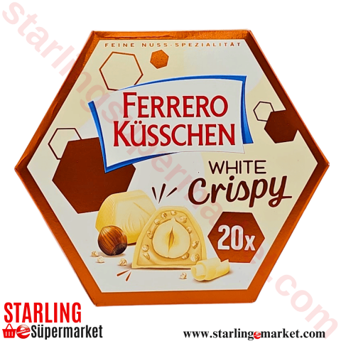 FERRERO CIKOLATA KUSSCHEN WHITE T20 172 G