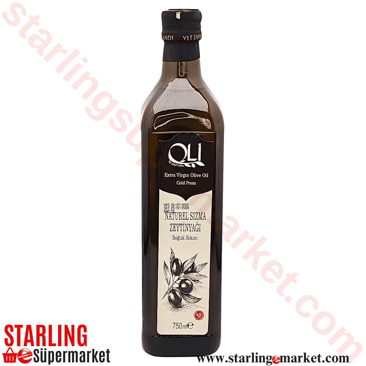 OLI ZEYTINYAGI NATUREL SIZMA CAM 750 ML