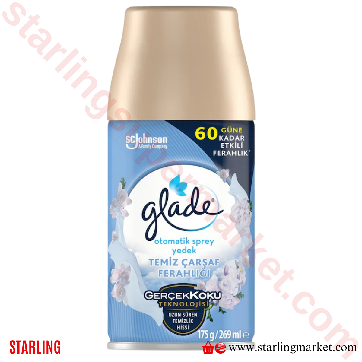 GLADE ODA KOKUSU OTO. YEDEK TEMIZ CARSAF FE 269 ML