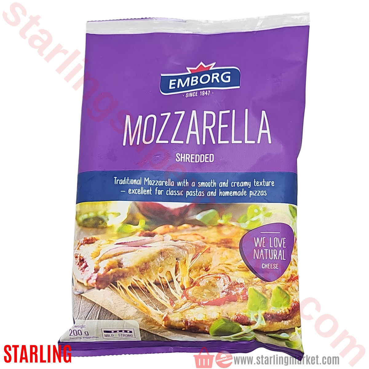 EMBORG PEYNIR MOZZARELLA RENDE 200 G