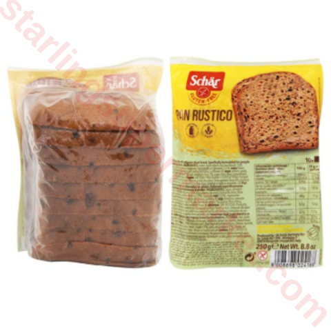 SCHAR GLUTENSIZ EKMEK PAN RUSTICO 250 G