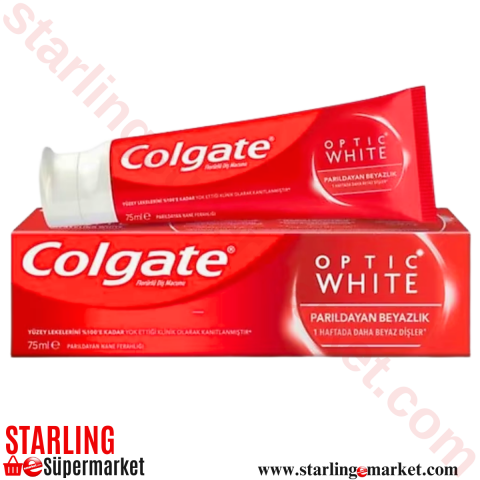 COLGATE DIS MACUNU OPTIK BEYAZ 75 ML