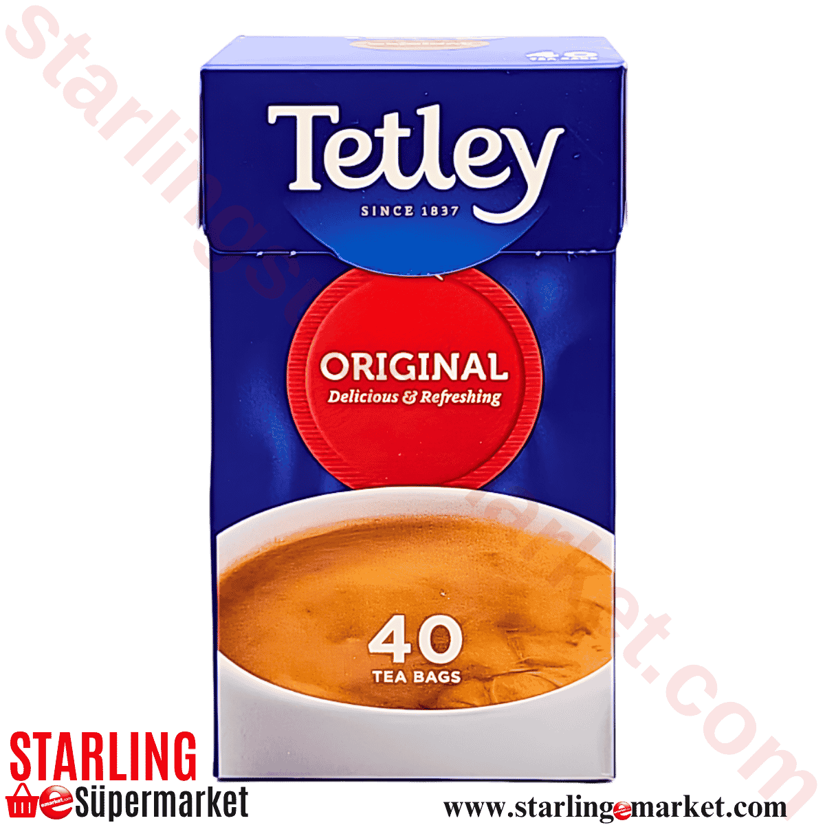 TETLEY CAY SOFT PACK DEMLIK POSET 40 LI