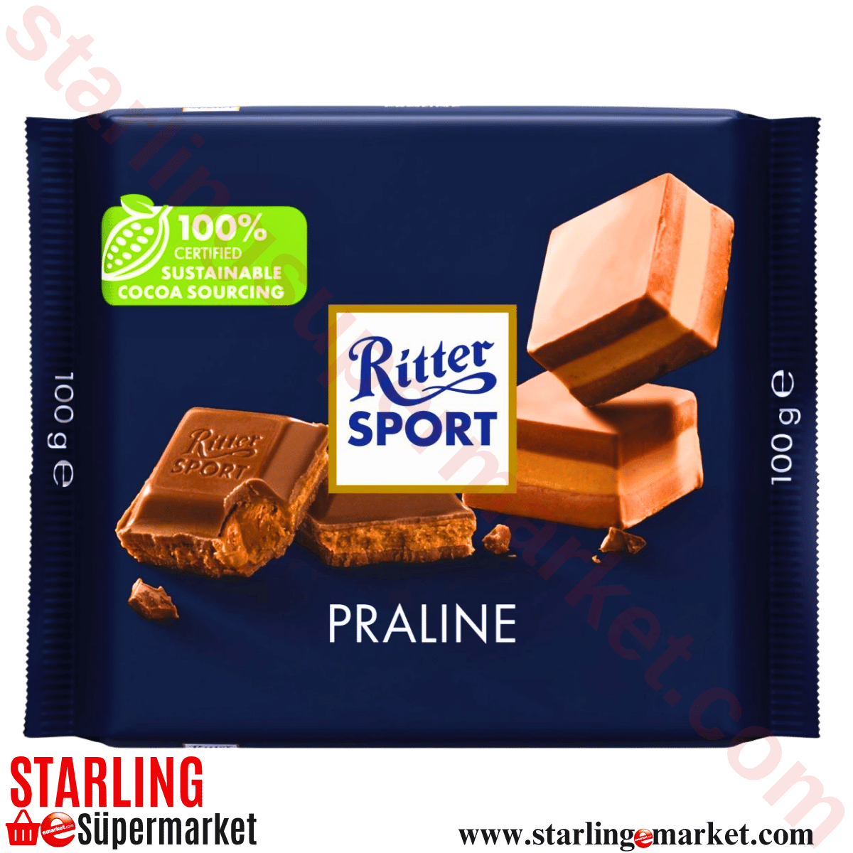 RITTER SPORT PRALINE 100G