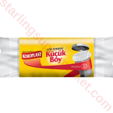 KOROPLAST COP TORBASI KUCUK BOY 40*50 CM