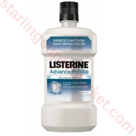 LISTERINE AGIZ SUYU ADVANCED WHITE NANE 500 ML