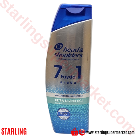 H&S SAMPUAN 7IN1 ULTRA NANE SERINLETICI 300 ML