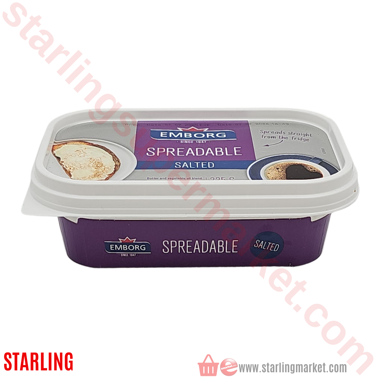 EMBORG TEREYAG TUZLU KASE 225 G