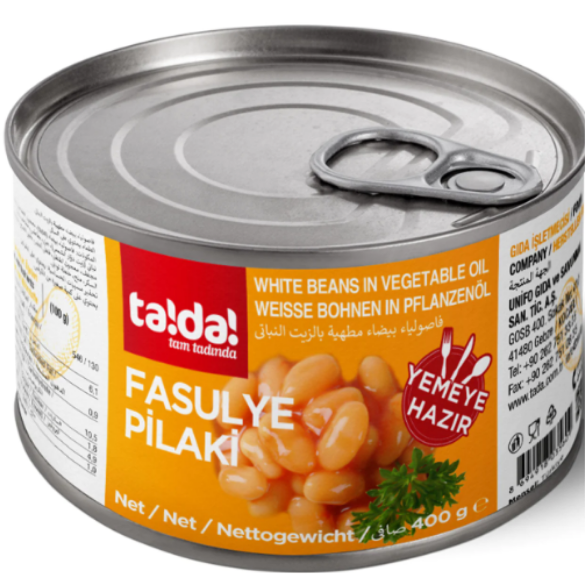 TADA FASULYE PILAKI 400 G