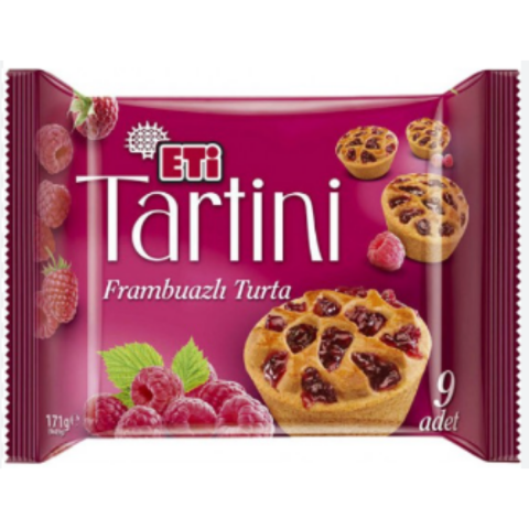 ETI TARTINI FRAMBUAZLI TURTA 114 G