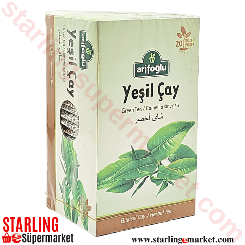 ARIFOGLU BITKI CAYI YESIL CAY 20 LI