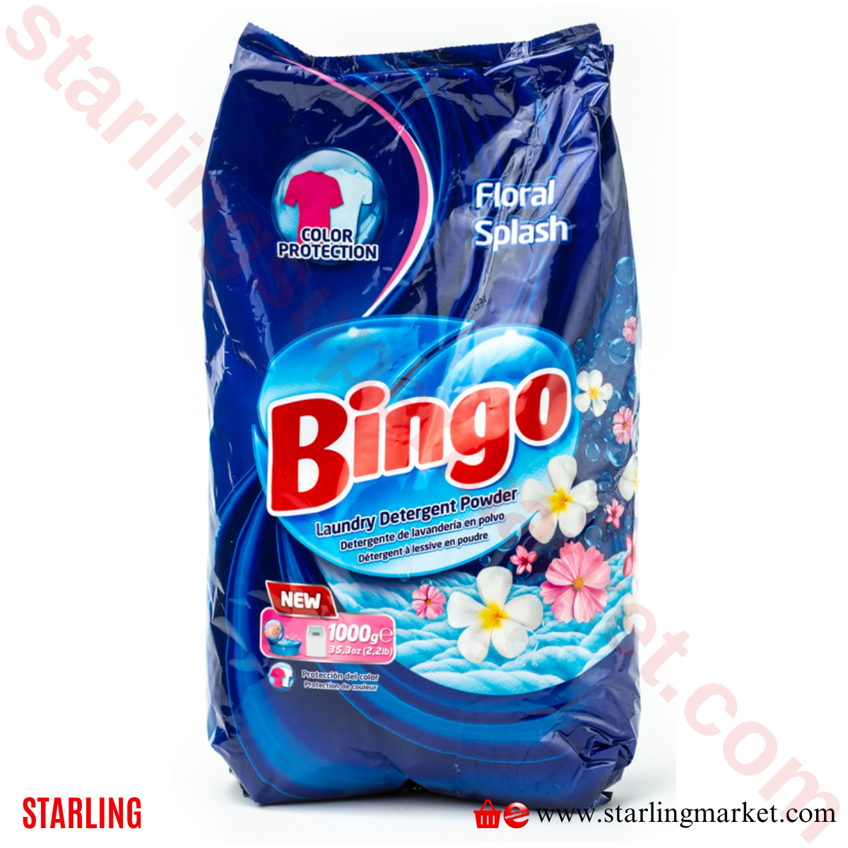 BINGO TOZ DETERJAN ELDE YIKAMA FLORAL 1000 G
