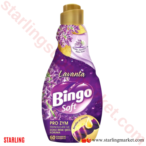 BINGO SOFT YUMUSATICI KONSANTRE LAVANTA 1440 ML