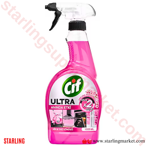 CIF SPREY KIR YAG SOKUCU ULTRA SAKURA 1025 ML