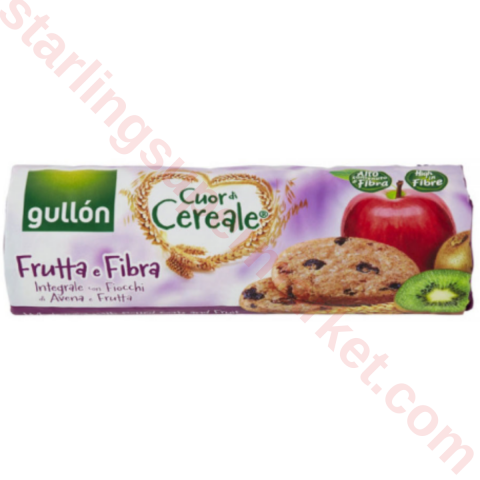 GULLON BISKUVI TAHILLI MEYVELI 300 G