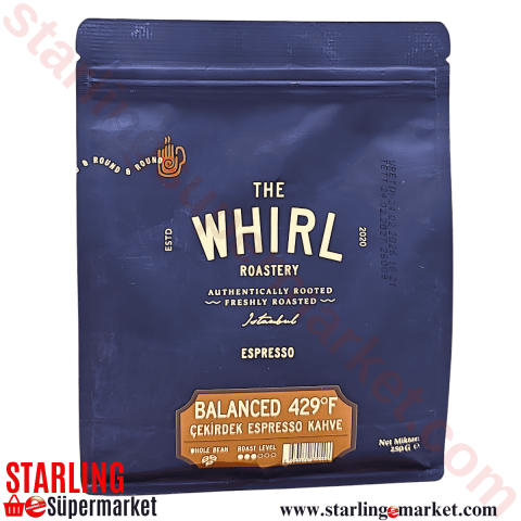 THE WHIRL KAHVE ESPRESSO TANNED CEKIRDEK 250 G