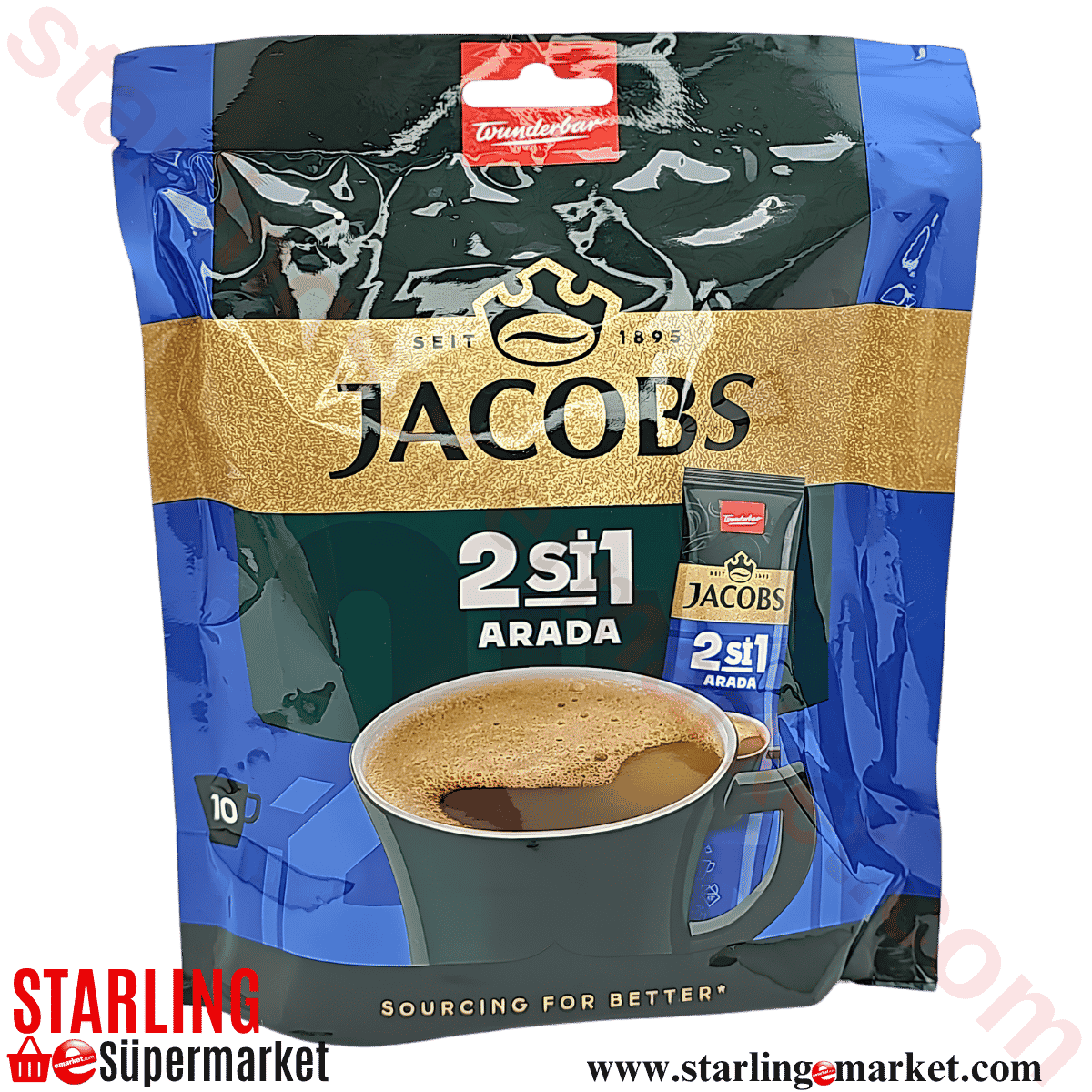 JACOBS KAHVE 2IN1 10 LU PAKET 140 G