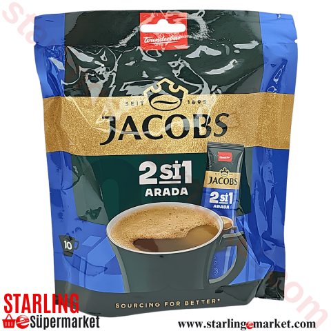 JACOBS KAHVE 2IN1 10 LU PAKET 140 G