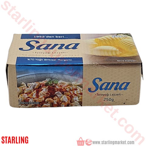 SANA MARGARIN TEREYAG LEZZETI FOLYO 250 G