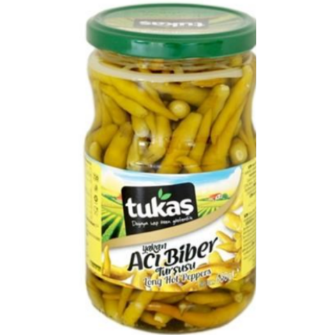 TUKAS TURSU YAKAN BIBER 680 G