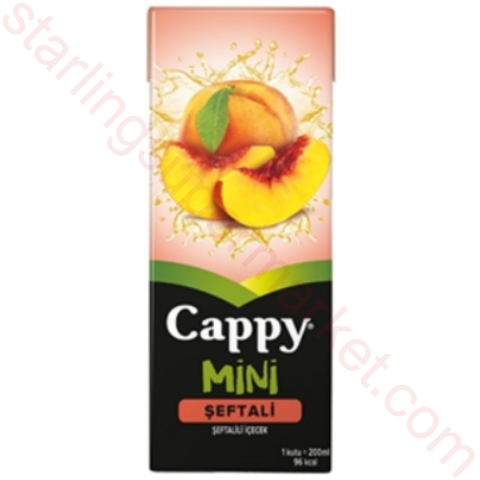 CAPPY MEYVE SUYU SEFTALI 200 ML