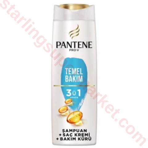 PANTENE SAMPUAN 3+1 TEMEL BAKIM 350 ML
