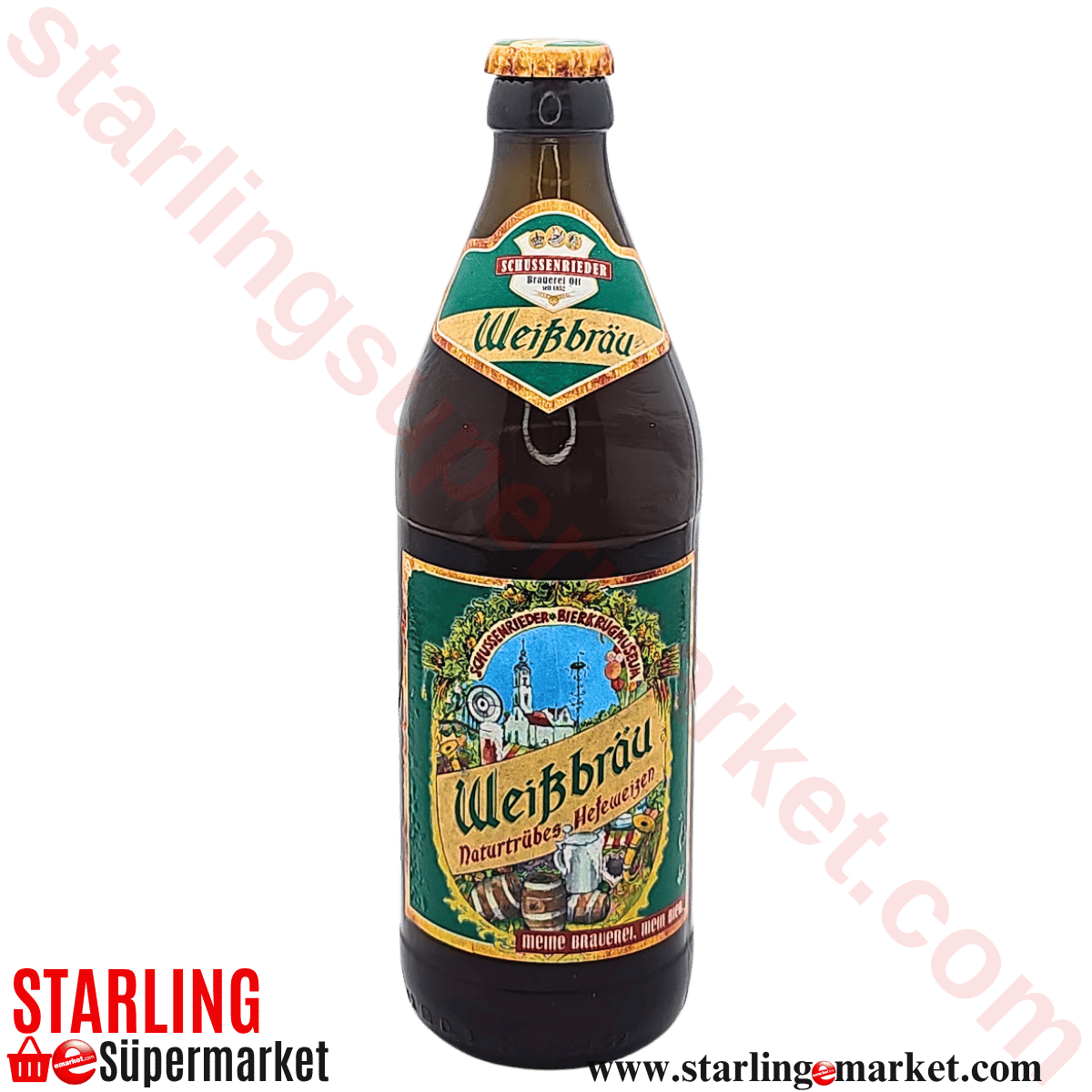 SCHUSSENRIEDER BIRA WEIBBRAU 0.5 LT