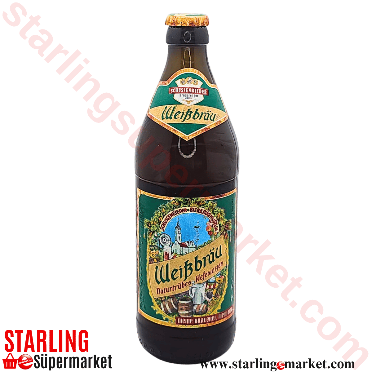 SCHUSSENRIEDER BIRA WEIBBRAU 0.5 LT