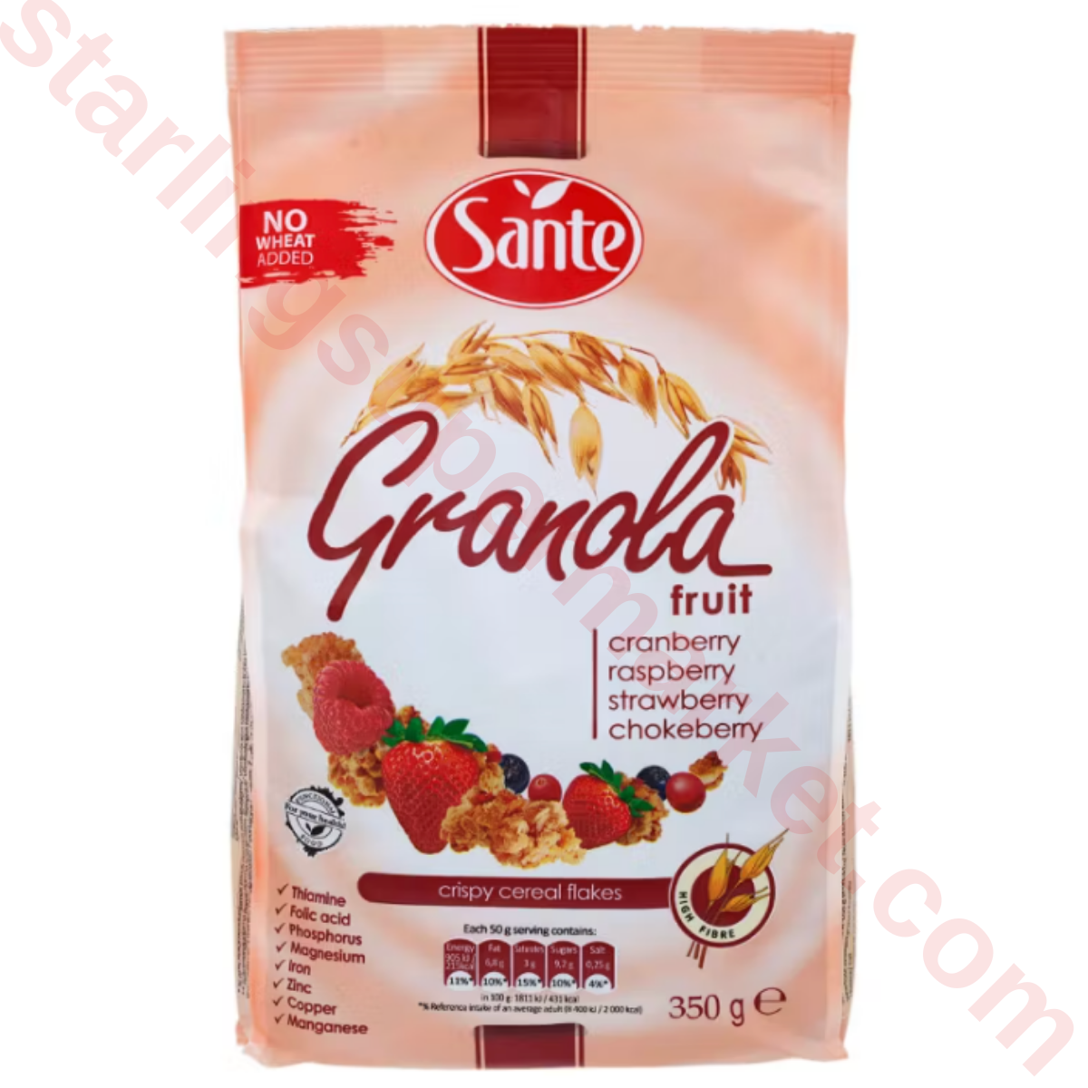 SANTE GRANOLA FRUIT 350 G