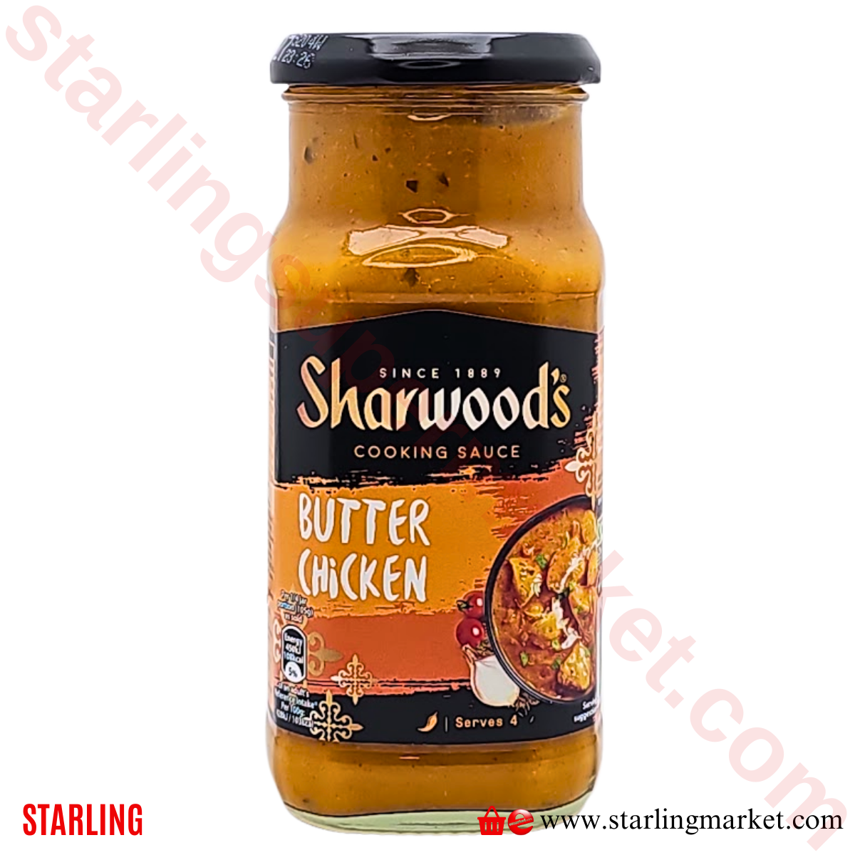 SHARWOODS BUTTER CHICKEN SAUCE 420 G