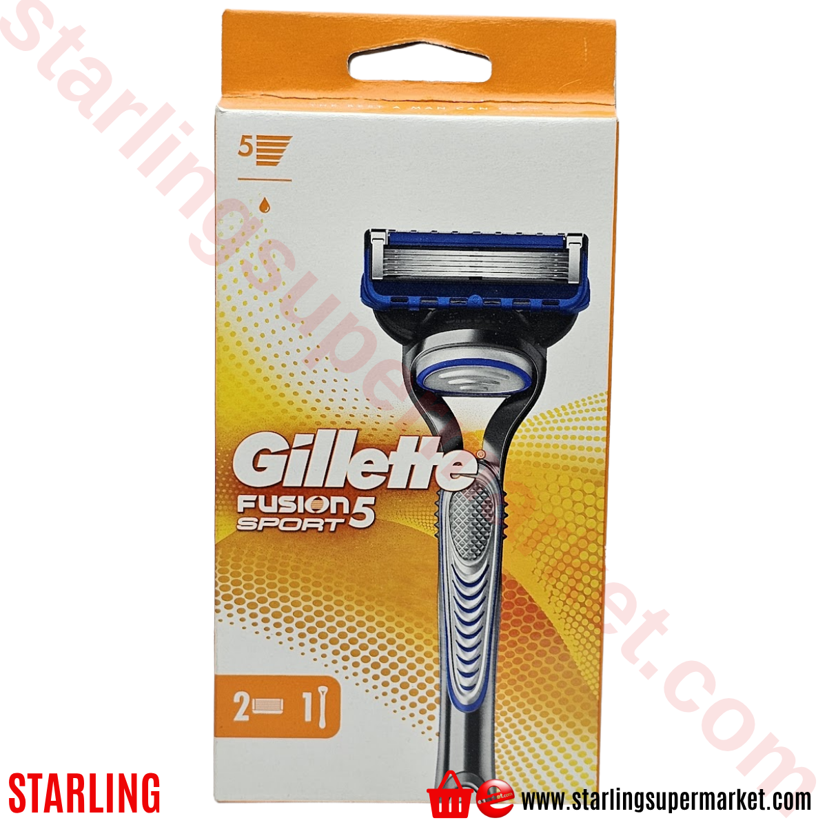 GILLETTE FUSION START 5CT