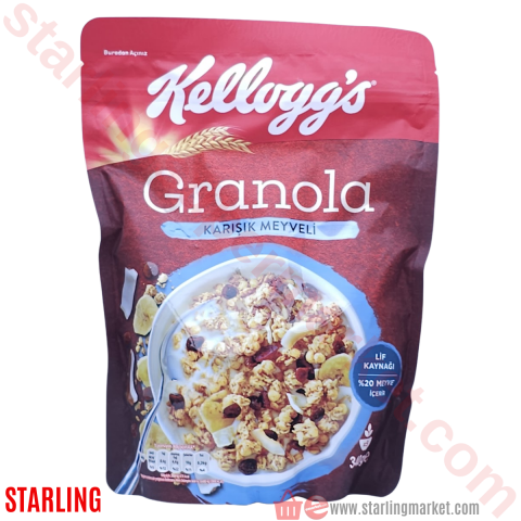 KELLOGS GRANOLA MEYVELI 340 G