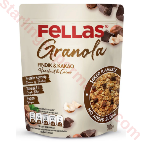 FELLAS GRANOLA FINDIK-KAKAO 200 G