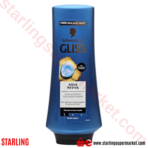 GLISS SAC KREMI AQUA REVIVE 360 ML